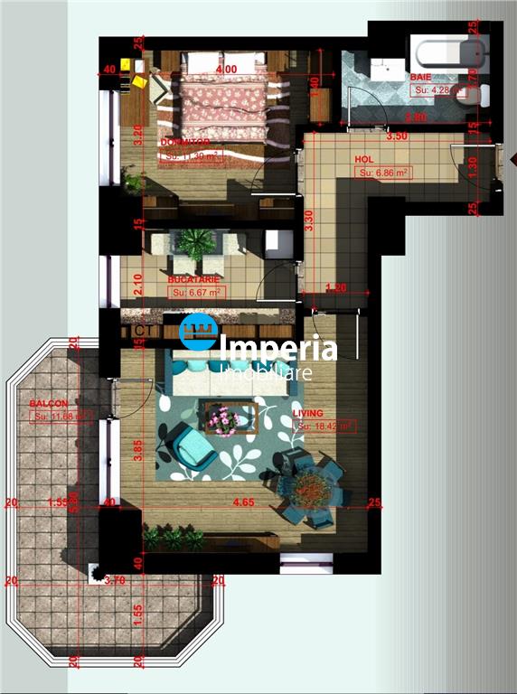 Apartament 2 camere decomandat, Copou complex rezidential, mobilat și utilat!
