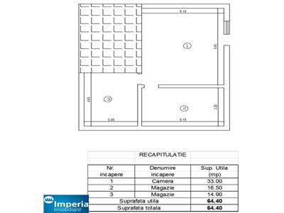 Casa individuala, de vanzare in Iasi 3 camere, zona Rediu