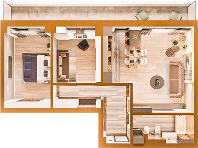 Apartamente noi, 3 camere, Copou  Aleea Sadoveanu
