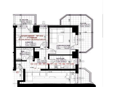 Copou, complex rezidential, apartament 3 camere