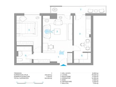 Bloc Nou Nicolina, 2 cam 66mp, Comision 0% Pret Promotional!