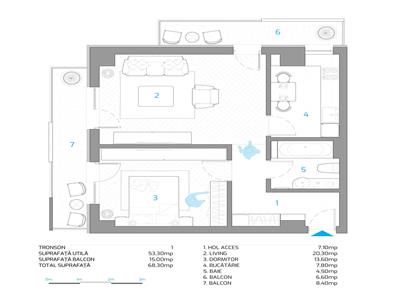 Bloc Nou Nicolina, 2 cam 66mp, Comision 0% Pret Promotional!