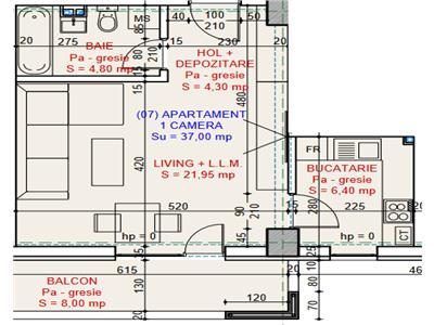 Apartament cu 1 camera, decomandat, 46mp,  la Family  Market, 10min pana la Palas Mall