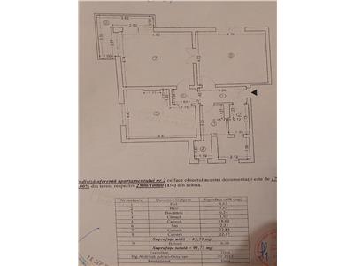 apartament 3 cam, decomandat de vanzare in zona copou  - sararie Iasi