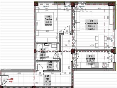 Apartament 2 camere de vanzare Pacurari-Valea Lupului
