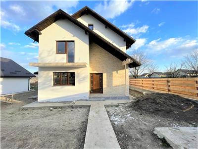 Casa individuala P+E, 120 mu si 600 teren, beci, canalizare Horpaz