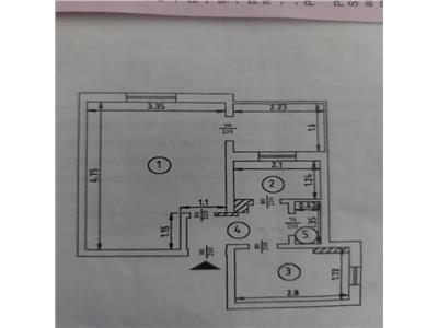 Apartament cu 1 camera, decomandat,  30mp, renovat, liber, Pacurari