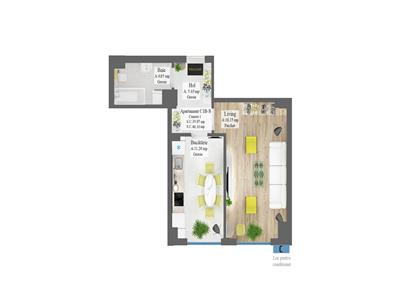 Proiect nou, apartamente 1 camera decomandat, Plata si in RATE!