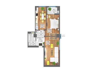 Apartamente noi, 2 camere decomandat, Plata si in Rate!