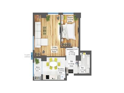 Proiect Nou, apartamente 2 camere decomandate, Plata si in Rate!