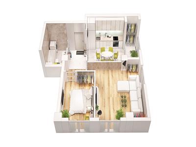 Proiect Nou, apartamente 2 camere decomandate, Plata si in Rate!