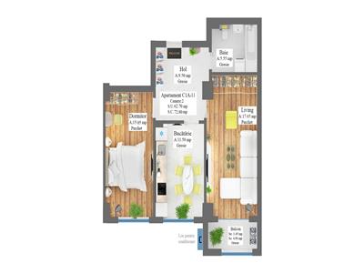 Proiect Nou, apartamente 2 camere decomandate, Plata si in Rate!