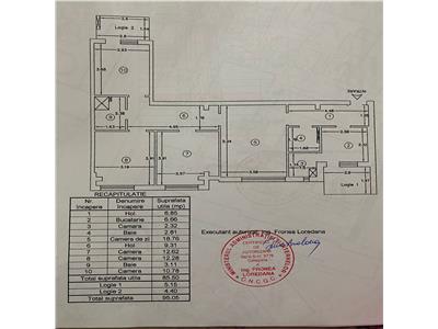 ultracentral!!! apartament 4 camere independentei Iasi