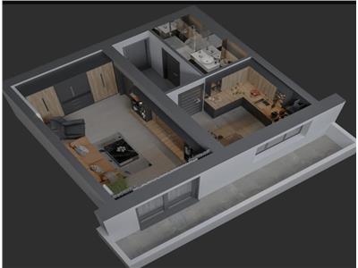 Bulevardul Poitiers, la 5 minute de Palas apartament 1 camera decomandat  finalizat!