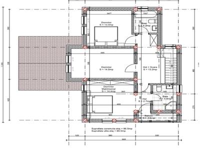 Casa individuala de vanzare, cu un regim de inaltime P+E in zona Bucium Visan