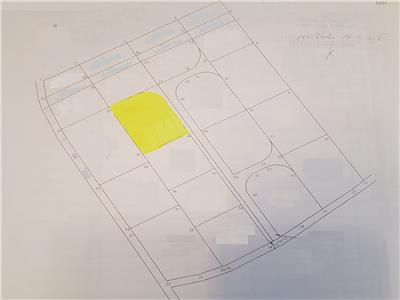 teren intravilan 877 mp de vanzare in bucium - fundac socola Iasi