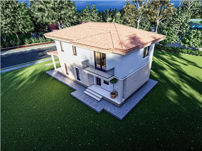 Casa 4 cam, 350 teren, canalizare, Cartier nou  Miroslava
