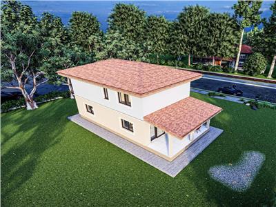 Casa 4 cam, 350 teren, canalizare, Cartier nou  Miroslava