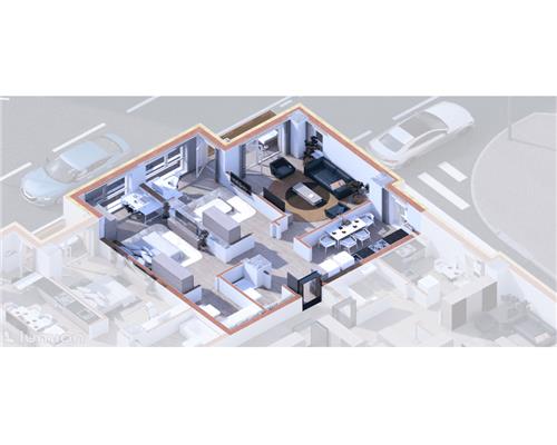 Pret Promotional!Apartamente noi, 3 camere D, 2 bai, COPOU