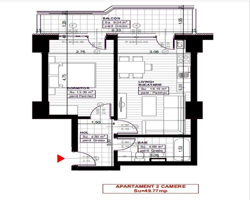 Apartament 2 camere Copou, complex rezidential nou, predare imediata!!!