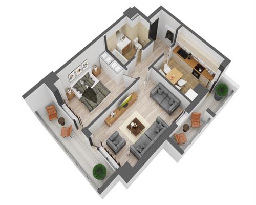 Apartament cu 2 camere Bloc Nou - INTABULAT zona CUG