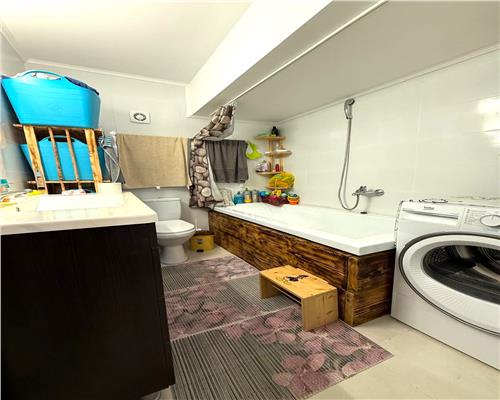 Apartament 3 cam, mob. si utilat, gradina, Hlincea Iasi