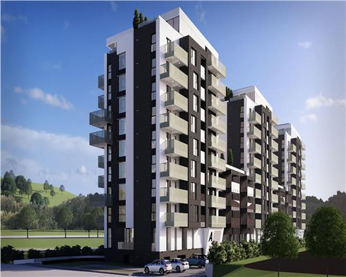 Penthouse 3 camere cu terasa,141.07 mp,bloc nou,zona Nicolina Selgros