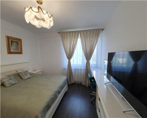 VÂNZARE APARTAMENT DE LUX  3 CAMERE DECOMANDATE | COMPLET MOBILAT ȘI UTILAT | 93 MP