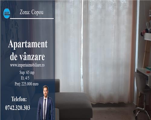 Apartament 2 cam, decomandat, de vanzare in zona Copou - Exclusiv