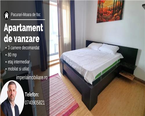 Apartament 3 camere de vanzare Moara de foc Autocenter Iasi