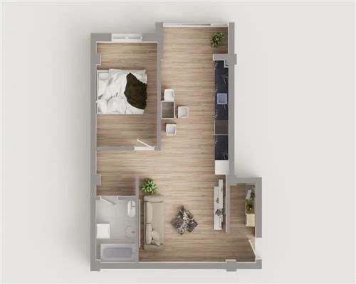 Apartament 2 camere de vanzare Popas Pacurari Iasi
