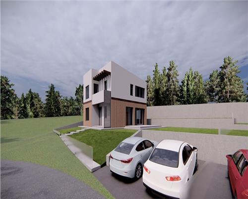 Casa moderna cu panorama superba, in mijlocul naturii – Bucium, zona de vile