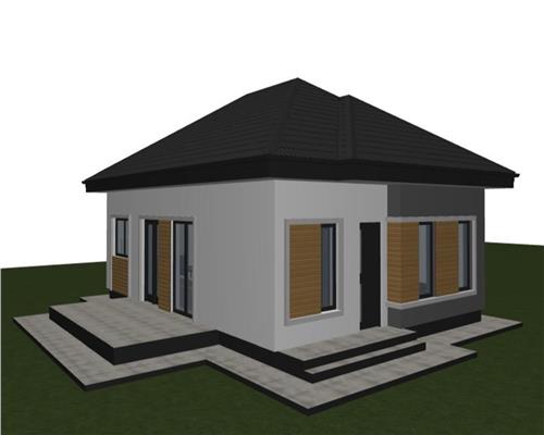 Casă Parter – 3 dormitoare, 2 băi, 92 mp utili – Zona Horpaz Horpaz