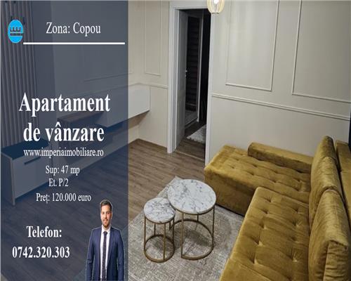 Apartament 2 cam, decomandat, de vanzare in zona Copou - Aleea Sadoveanu