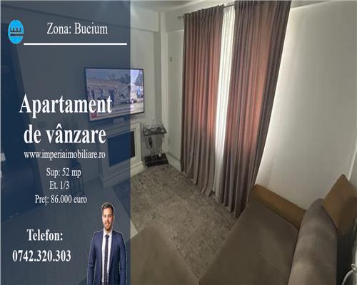 Apartament 2 cam, decomandat, de vanzare in zona Bucium - Visan