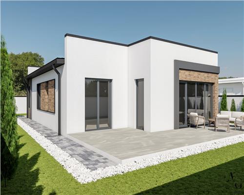Vila 4 cam, 500 teren, Valea Adanca, Mega Image