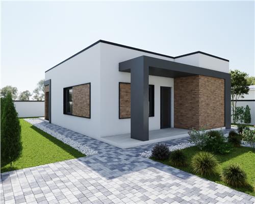 Vila 4 cam, 500 teren, Valea Adanca, Mega Image