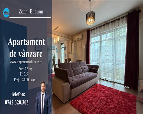 Apartament 2 cam,  decomandat, de vanzare zona Bucium - Bellaria