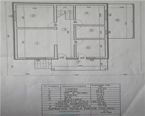Casa individuala, intabulata, 193 mp Tomesti Iasi!