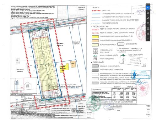 Teren de vanzare 1.200 mp – PUZ aprobat, zona Bucium
