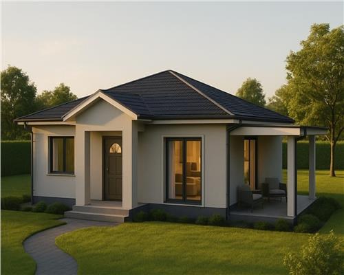 Casa parter de vanzare in Bucium – Visan, teren 450 mp si terasa acoperita