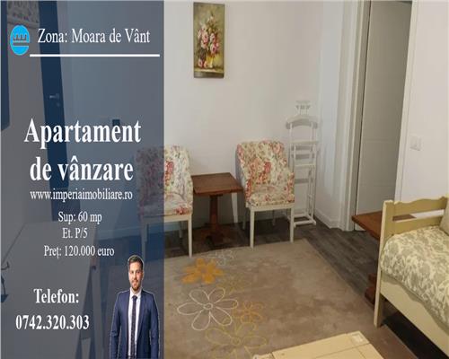 Apartament 2 cam,  semi - decomandat, de vanzare zona Moara de Vant