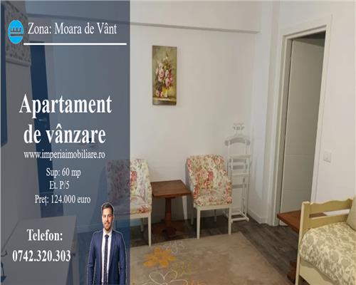 Apartament 2 cam,  semi - decomandat, de vanzare zona Moara de Vant Iasi
