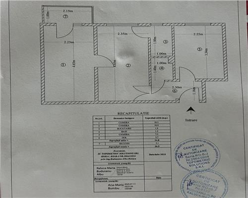 Apartament 3 camere confort redus Podu Ros - Decebal!