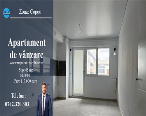 Apartament 2 cam, open space, de vanzare zona Copou - Aleea Sadoveanu