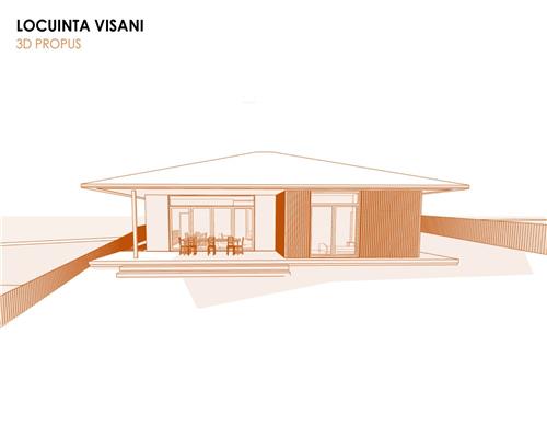Proiect modern, plan parter cu 1000 mp teren – oportunitate in Bucium Visan