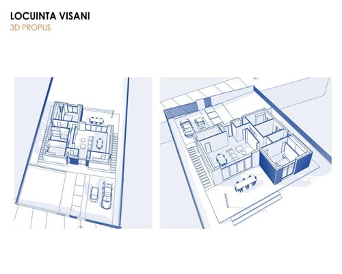 Proiect modern, plan parter cu 1000 mp teren – oportunitate in Bucium Visan