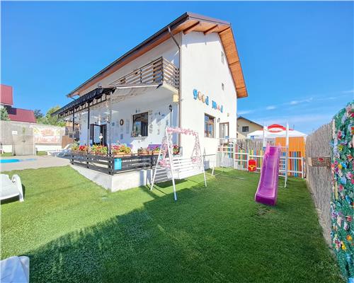 MiniHotel Modern cu Piscină și Spațiu Comercial – Ideal Investiție, Lunca Cetățuii