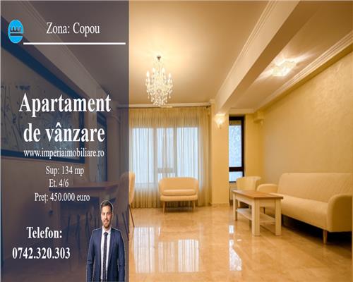Apartament 4 cam, decomandat, de vanzare zona Copou - Exclusiv Residence