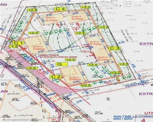 Teren 1846mp cu deschidere dubla in Bucium – Plopii Fara Sot